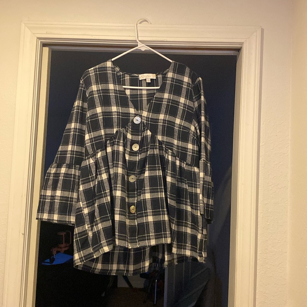 Flannel Ruffeld shirt